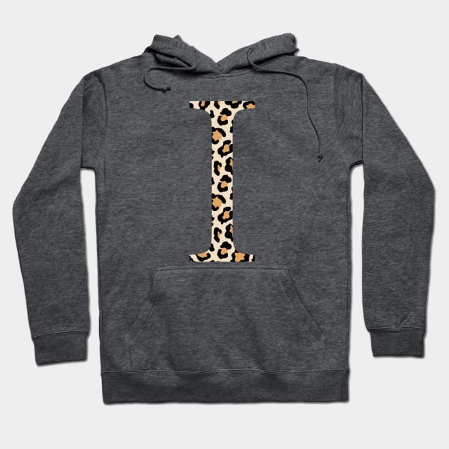 Iota Cheetah Greek Letter Hoodie by AdventureFinder